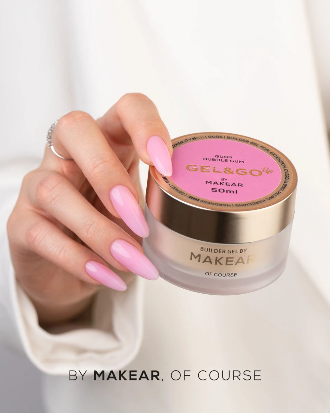 eng pl Gel Go Up Bubble Gum GU05 builder gel 50 ml 1642 2